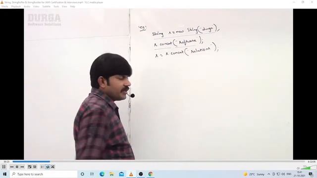 String, StringBuffer & StringBuilder for JAVA Certification & Interviews By Durga Sir смотреть онлайн
