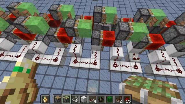 Minecraft 1.11 Snapshot 16w40 - Fastest Piston Bolt EVER! (280 Blocks/s) & Immortality