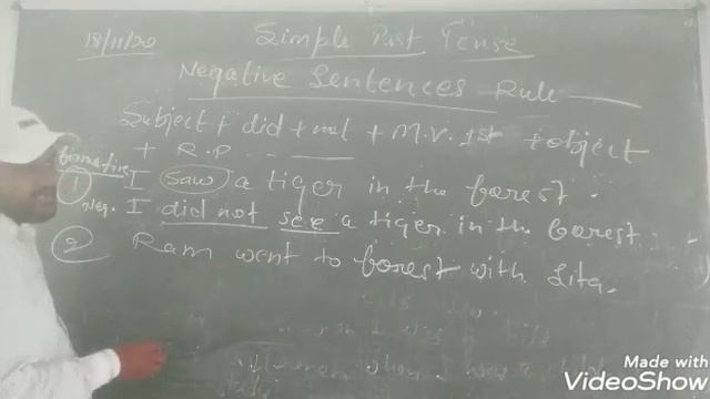 Simple Past Negative Sentences смотреть онлайн