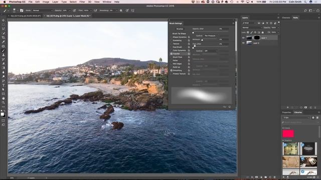 Exposure blending in PHOTOSHOP for MEGA DETAIL in your Photo. смотреть онлайн