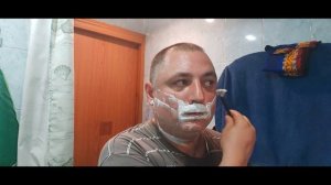 БРИТЬЕ.Станок рапира.Лезвие Feather.Подпишись на канал