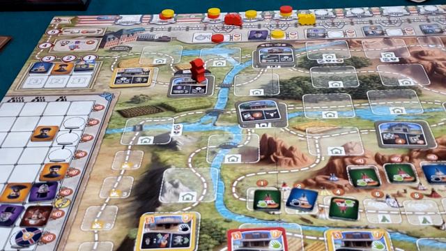 Videosesión: jugando Great Western Trail a 2, con edificios B ᴴᴰ смотреть онлайн