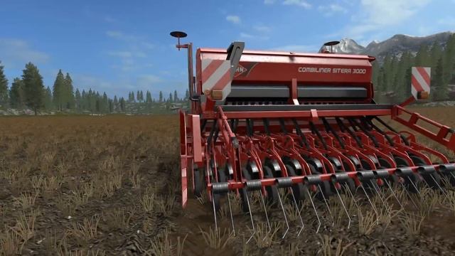 Brix Twin Pack & Kuhn Sitera 3000 | Farming Simulator 17 смотреть онлайн