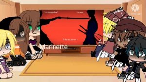 MLB react to marinette as random characters||Not original||part 1||