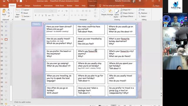 Tuition King KET Speaking Skills 25/8/21 смотреть онлайн