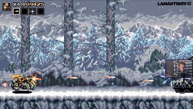 Прохождение BLAZING CHROME запись стрима смотреть онлайн