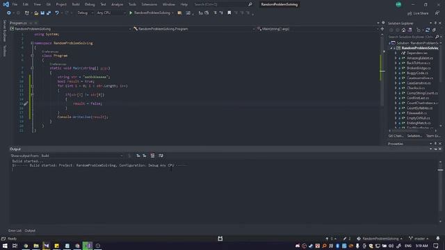C# Problem Solving #36: Check if a String Contains only Identical Characters смотреть онлайн