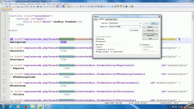 How to replacing text and words in notepad++ смотреть онлайн