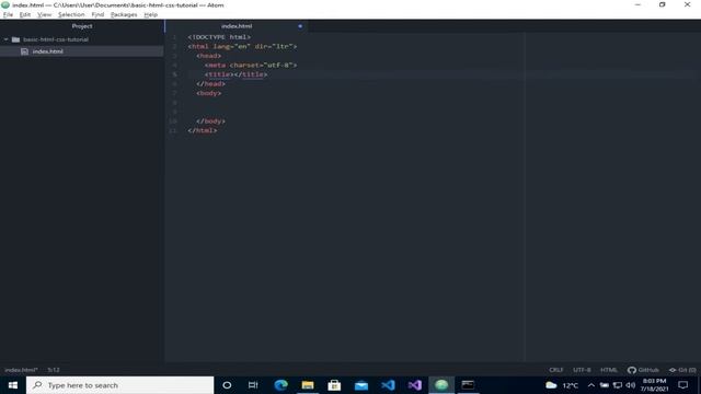 Basic HTML and CSS Tutorial (Part 2) Development Environment and HTML Setup смотреть онлайн