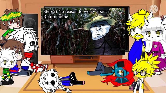 •∆|Undertale react to Trollge-incidents series part 1|∆• by Old man on the roof смотреть онлайн