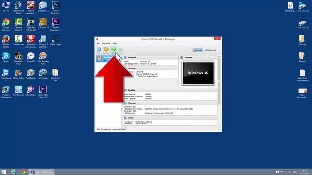 How to install Windows 10 on VirtualBox - Tutorial смотреть онлайн