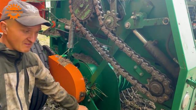 Первый опыт эксплуатации пресс ПР-145М, отзыв о пресс-подборщике после одного сезона работы в Омске смотреть онлайн