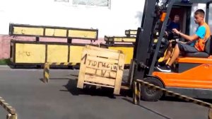 Обучающий курс практике вождения на погрузчике online video cutter com