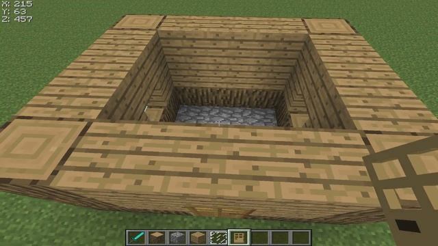 Minecraft-как сделать домик для жителя! смотреть онлайн