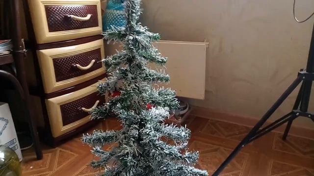 Переделка елочки из Fix Price/ заснеженная елочка своими рукам смотреть онлайн