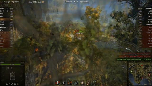 WOT: Фьорды - КВ-1С - 4 фрага смотреть онлайн