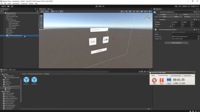 How to use my virtual keyboard to type something in an input field on Unity WebGL Builds on phones смотреть онлайн
