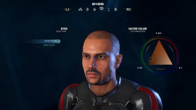 Mass Effect Andromeda - Character Creation смотреть онлайн