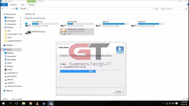 How to Install Commando 3 if InstallSheild(iKernel.exe) Error смотреть онлайн