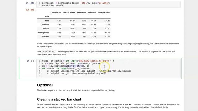 010h Creating subplots programmatically in Matplotlib смотреть онлайн