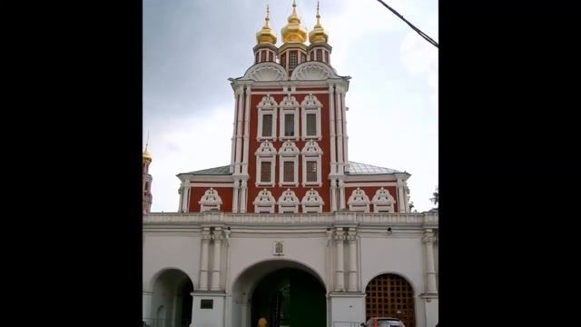 beautiful photo Novodevichy convent in Moscow Russia смотреть онлайн