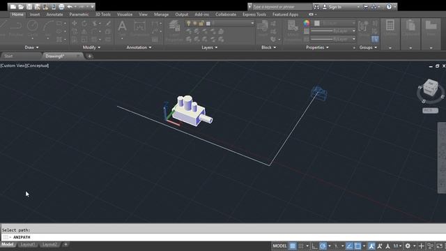 Autodesk AutoCAD 2019 STUDENT VERSION Navigation смотреть онлайн