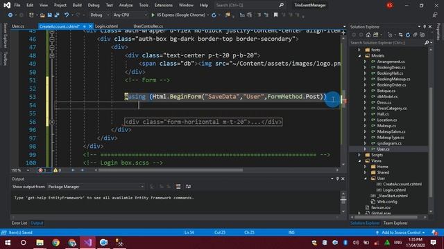 How to create Login System in MVC using SQL Server Database смотреть онлайн