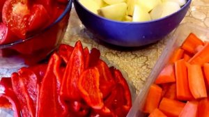 Приправа из овощей. Быстро и вкусно!!! Заготовка на зиму.