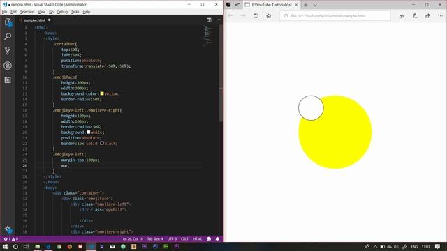CSS ANIMATION BASICS EMOJI IN 8 MINS PART 8 (TAMIL) смотреть онлайн