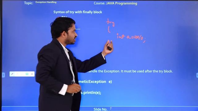 Exception Handling смотреть онлайн