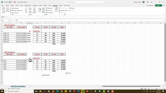How to create a macro that combines data from multiple files into a master file. смотреть онлайн