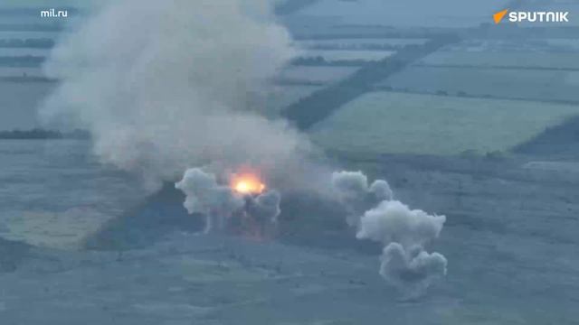 Uderzenia „Uraganów” Na Pozycje Ukraińskie