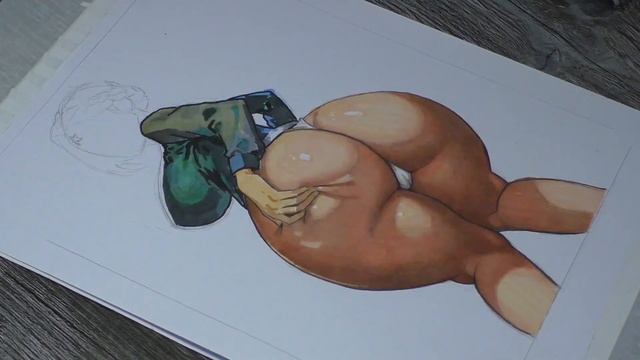 Рисование балерины из атомного сердца/atomic Heart #atomicheart #atomicheartps5