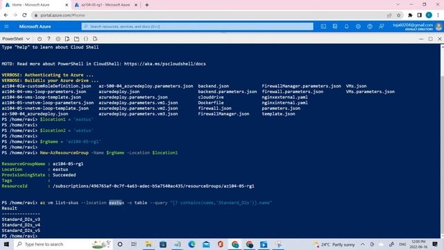Provision of the lab environment using JSON files||Implement Cloud shell Commands||Azure Tutorial|| смотреть онлайн