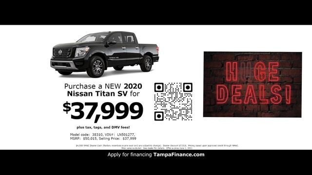 New 2020 Nissan Titan SV | Nissan of Clearwater смотреть онлайн