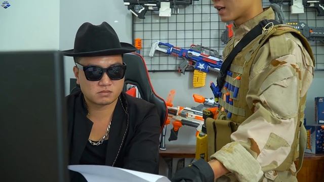 Nerf Guns War : Good S.W.A.T Of SEAL TEAM Use Guns Mega Fight Leader XX Dangerous Criminal Group