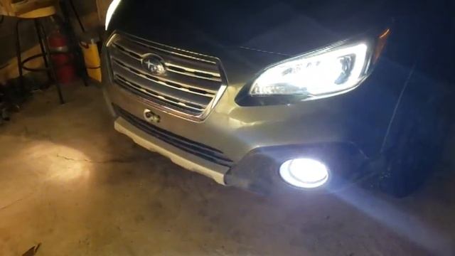 2015 - 2019 Subaru Outback Fog Light Replacement and LASFIT LED Review смотреть онлайн