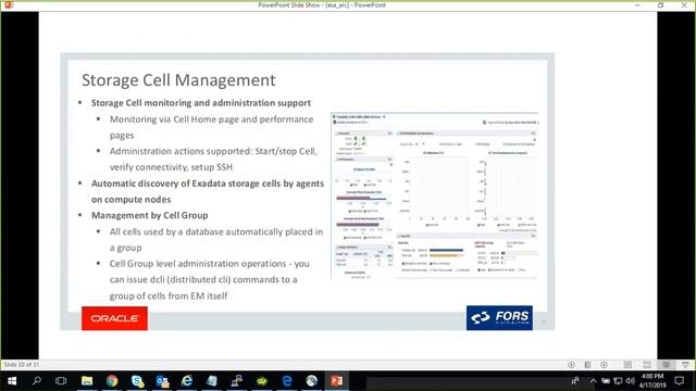 EXADATA Architecture and Monitoring смотреть онлайн