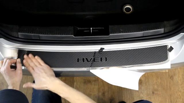 Наклейка на задний бампер для Chevrolet Aveo смотреть онлайн