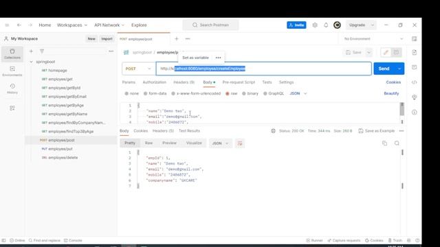 EP-5a Spring Boot JPA Rest API PostgreSQL Example смотреть онлайн
