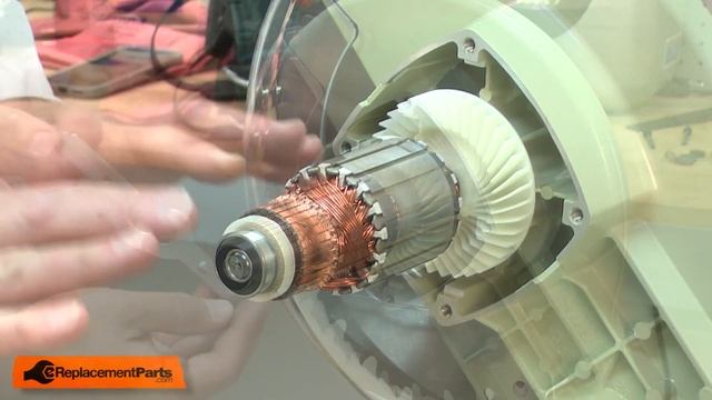 Makita Miter Saw Repair - Replacing the Armature (Makita Part # 516716-2) смотреть онлайн