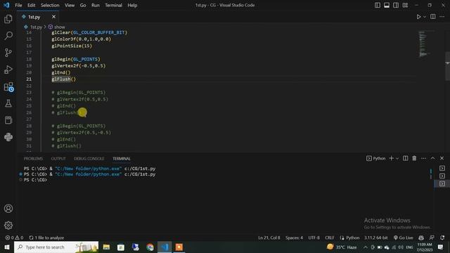 How To Draw Point And Lines In Computer Graphics Using OpenGL смотреть онлайн