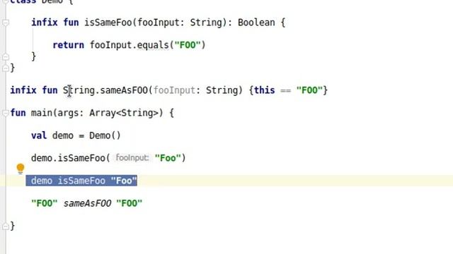 Kotlin: infix смотреть онлайн