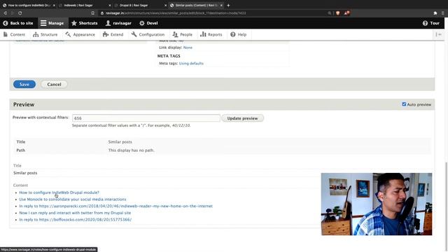 Drupal - Create a similar post view смотреть онлайн