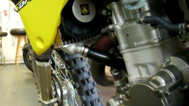 DRZ400E Cooling System Fan add on Test смотреть онлайн