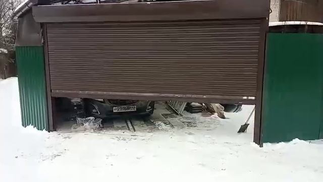 Рольворота с решеткой открытие смотреть онлайн