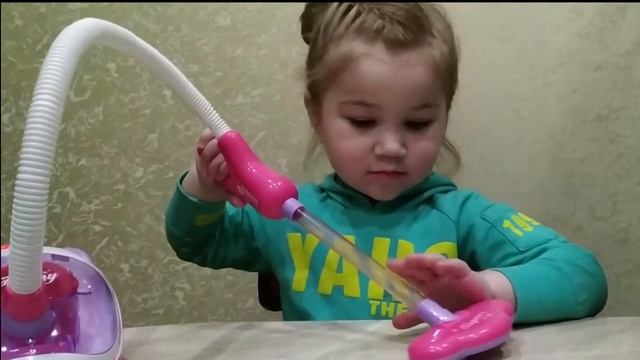 ВИДЕООБЗОР/ ДЕТСКИЙ ПЫЛЕСОС/ РАСПАКОВКА ИГРУШКИ