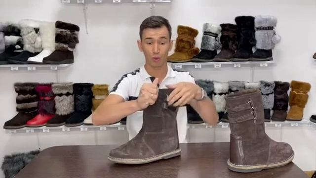 Мужские замшевые монголки ММ-9 / Обзор модели смотреть онлайн