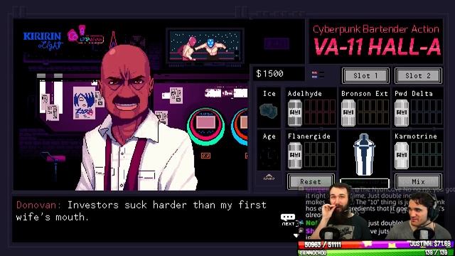 【 Va-11 Hall-a 】 Cyberpunk Bartender Action - Part 1 смотреть онлайн