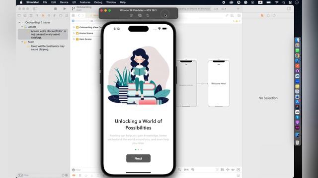 Onboarding Screen With Multiple Slides | Swift 5 Xcode 14 смотреть онлайн